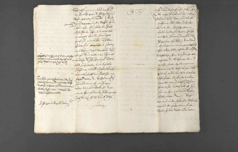 Pfändung des Pfalzgrafen Johann gegen Pfalzgraf Georg Gustav.