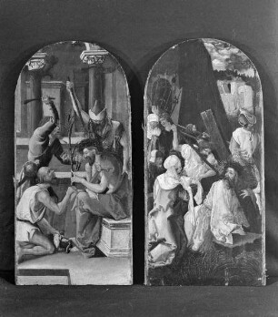 Szenen der Passion Christi — Kreuztragung Christi