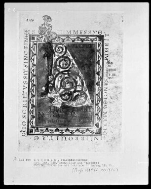 Evangeliar — Initiale L, Folio 24recto