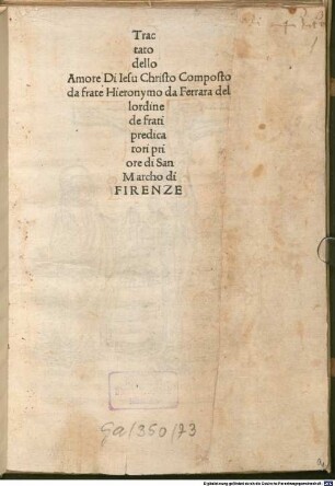 Operetta dell'amore di Gesù