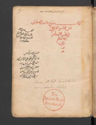 Šarḥ ḏāt al-ʿiqdain fī fiqh al-Imām al-aʿẓam