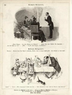 "Boshafte Galanterie" "Passende Gelegenheit"