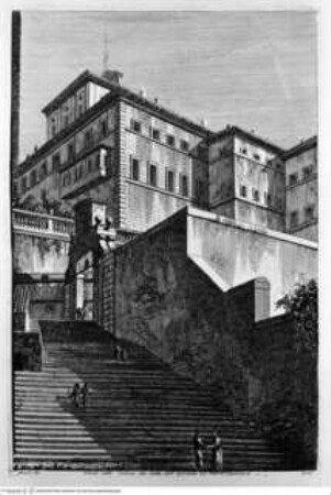 I monumenti più interessanti di Roma ..., Tafel 15: Palazzo del Quirinale