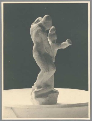 Brunnenentwurf Aufruf I, 1914/16, Gips