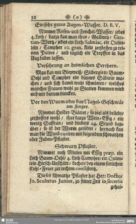Ein sehr gutes Augen-Wasser