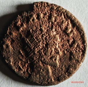 Römische Münze, Nominal Antoninian, Prägeherr Claudius II. Gothicus, Prägeort Rom, Original