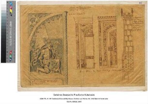 Studie an altdeutscher Architektur