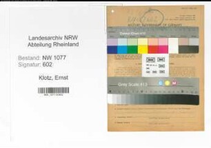 Entnazifizierung Ernst Klotz , geb. 19.09.1906 (Polizist)