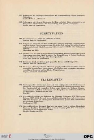 Feuerwaffen (Nr. 1074-1078)