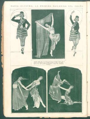 María Olenewa, la primera bailarina del Colón