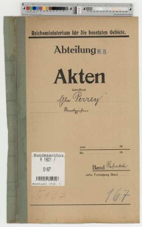 Perrey, Ella, geb. 23.10.1881, Stenotypistin