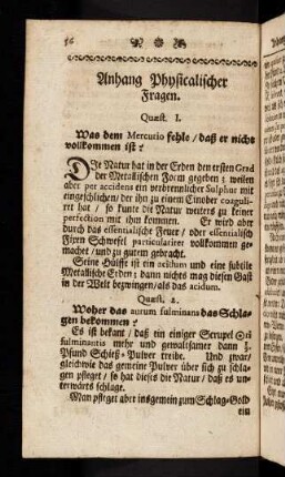56-118, Anhang Physicalischer Fragen.