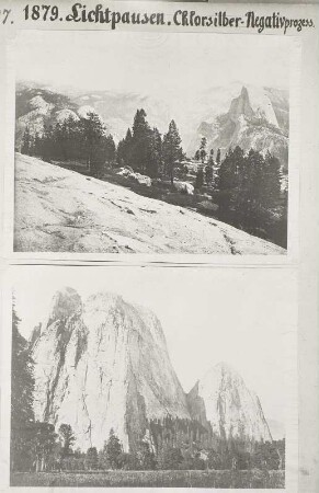 Tafel 107: Lichtpausen (Yosemite-Valley, Kalifornien/USA)