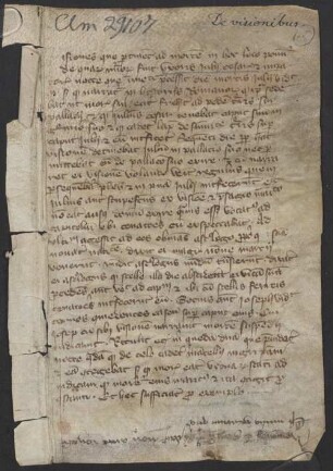 Tractatus de visionibus - BSB Clm 29500(11