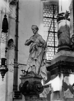 Statue : Statue (1748/1750; J. A. Feuchtmayer). Birnau (Uhldingen-Mühlhofen), Wallfahrtskirche Sankt Maria