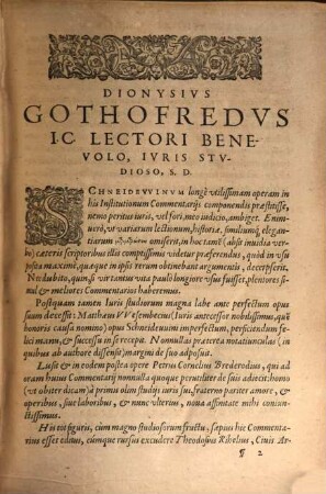 In quatuor Institutionum imperialium Iustiniani libros commentaria