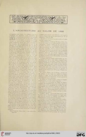 14: L' architecture au salon de 1888