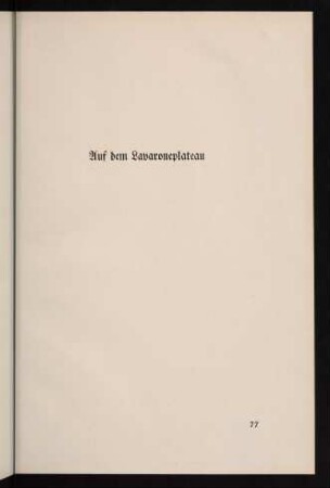 77-86, Auf dem Lavaroneplateau