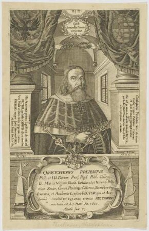Bildnis des Christophorvs Preibisivs