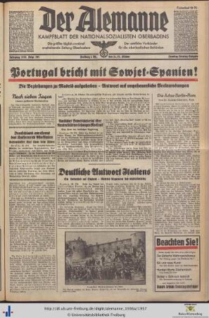 24./25.10.1936 (Samstag/Sonntag-Ausgabe)
