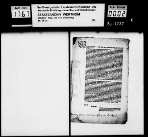 Mobilmachung der Truppen des Niederrheinisch-Westfälischen Reichskreises (gedr.).