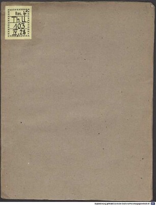 Ein Brieff D. Mart. Luthers von den Schleychern vnnd Winckelpredigern. Wittemberg