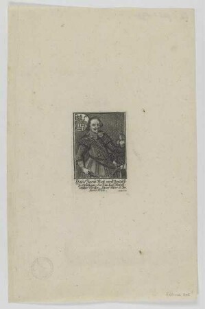 Bildnis des Hans Jacob Voit von Wendestein
