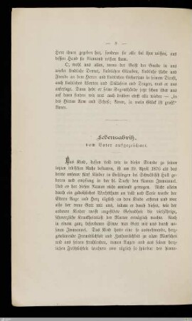 Lebensabriß