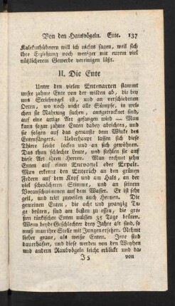 137-138, II. Die Ente