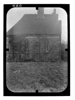 Bernau. St. Georgskapelle (A. 15. Jh., Restaurierung 1872). Ansicht von Norden