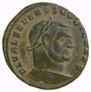 Münze, Follis, 305 - 306
