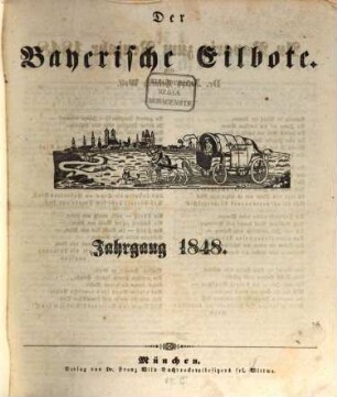 Baierscher Eilbote. 1848