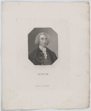 Bildnis des Richard Glover
