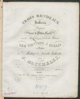 No. 2: Trois Rondeaux Brillants