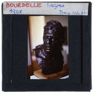 Bourdelle, Bildnis von Jean-Auguste-Dominique Ingres