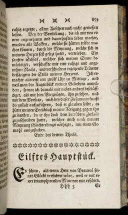 Eilftes Hauptstück.