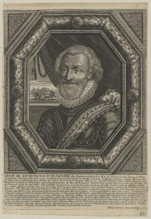 Bildnis des Henry IIII, Roy de France et de Navarre