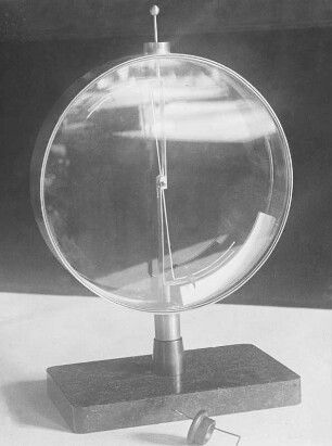 Braunsches Elektrometer von Edelmann : Technikgeschichte | Physik | Elektrizität | Elektrische Meßinstrumente