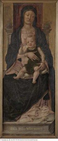 Thronende Madonna