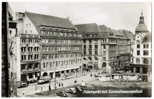 Messestadt Leipzig: Neumarkt mit Zentralmessepalast