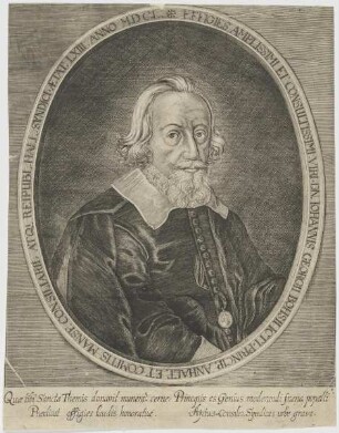 Bildnis des Iohannes Georgius Bohsius