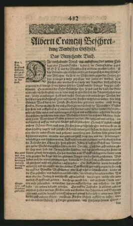 Alberti Crantzii Beschreibung Wendischer Geschicht. Das Viertzehende Buch.