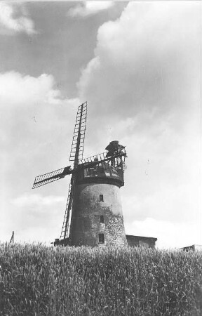 Schlotheim. Turmholländer, Baujahr 1861, Ansichtskarte