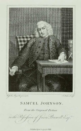 Bildnis Samuel Johnson