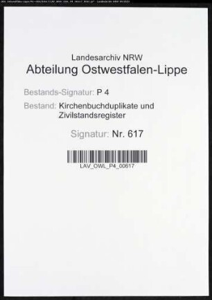 Kirchenbuchduplikate der katholischen Gemeinde (HT 1826-1839, GHT 1844-1849). (Gemeinde: Bremen, katholische Gemeinde )