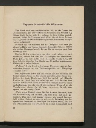 Naporra beschwört die Dämonen