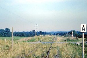 Klein Boden: Bahnübergang