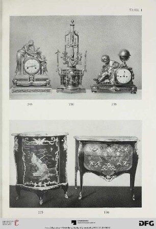 Tafel I-XIII
