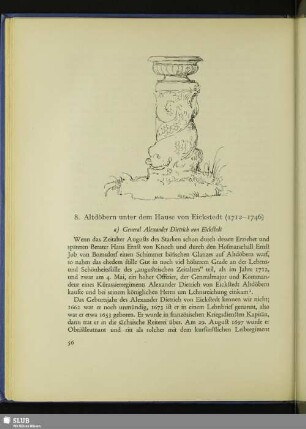 8. Altdöbern unter dem Hause von Eickstedt (1712-1746)