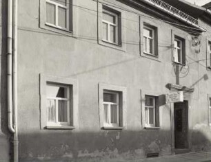 Mittweida, Wohnhaus : Mittweida, Wohnhaus, Oststraße 31, um 1860, Straßenansicht